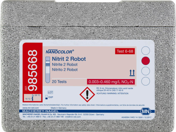 985668 NANOCOLOR nitritt 2 robot